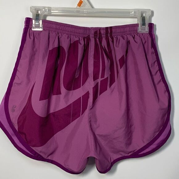 Nike Women's Dri-Fit Lined Athletic Running Shorts Purple Medium - Picture 4 of 7